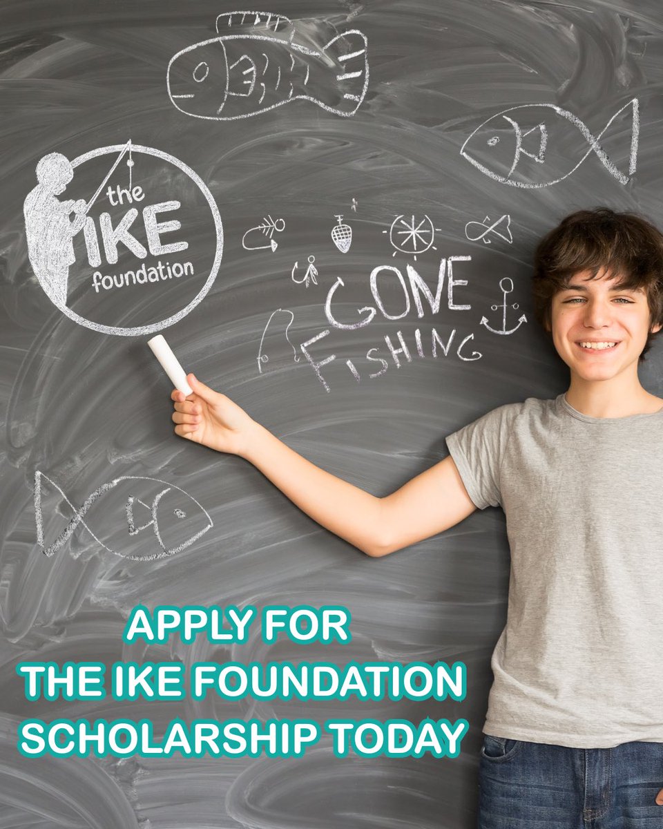Friendly reminder that Scholarship Applications are open for <a href="/FoundationIke/">The Ike Foundation</a> and applications are starting to roll in! If you know a graduating senior that has a passion for the outdoors, conservation, and is active in their community, have them apply! They could be the right fit!