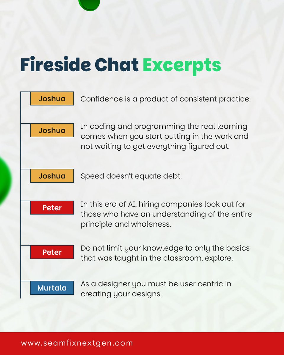 Seamfix Foundation tweet media
