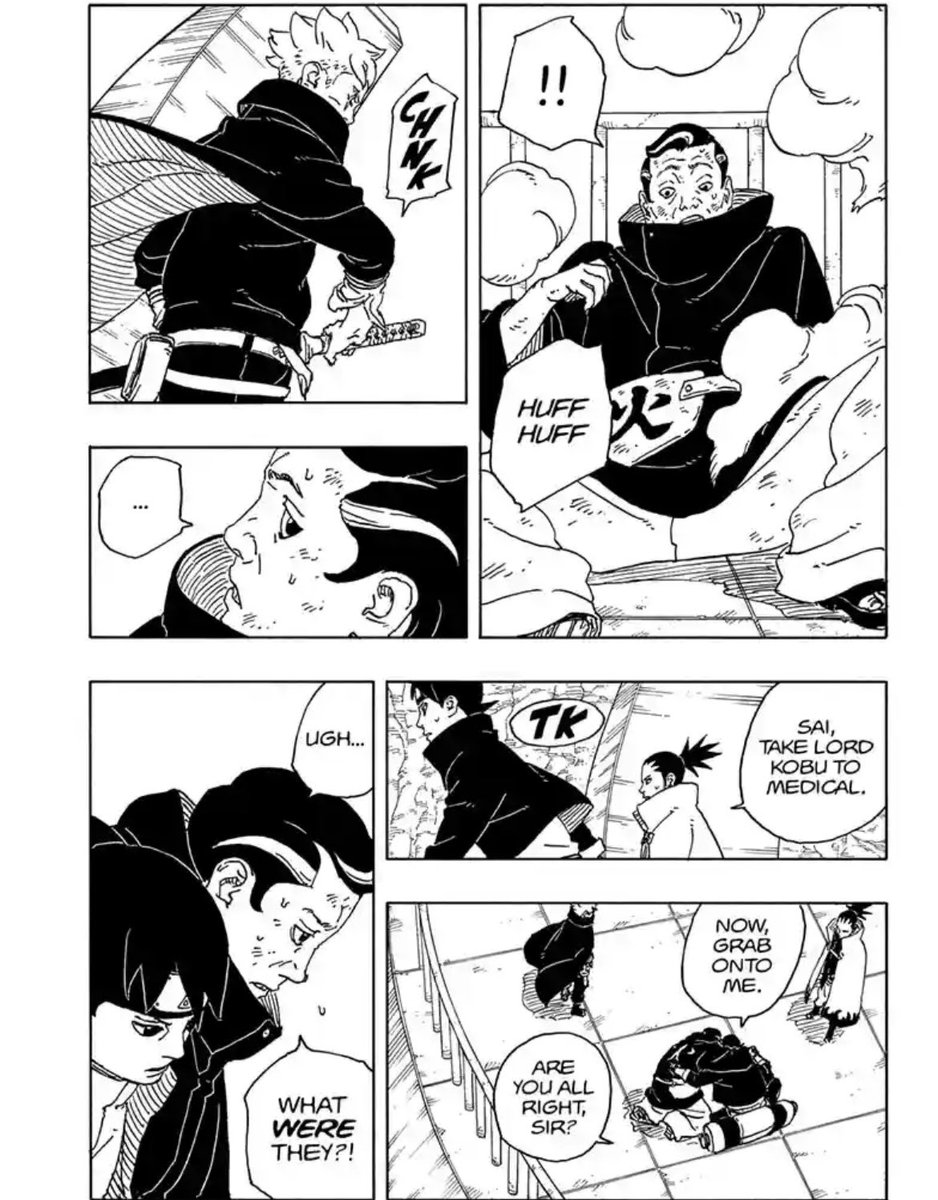 DbsContents's tweet photo. New Boruto chapter is out &amp; yea man…. THIS WHOLE BORUTO SEQUENCE IS SO MF COLD😭 Not just the way it’s drawn, but Ikemoto really made Boruto be TOO smooth with it‼️ https://t.co/f0eeBVpK8y