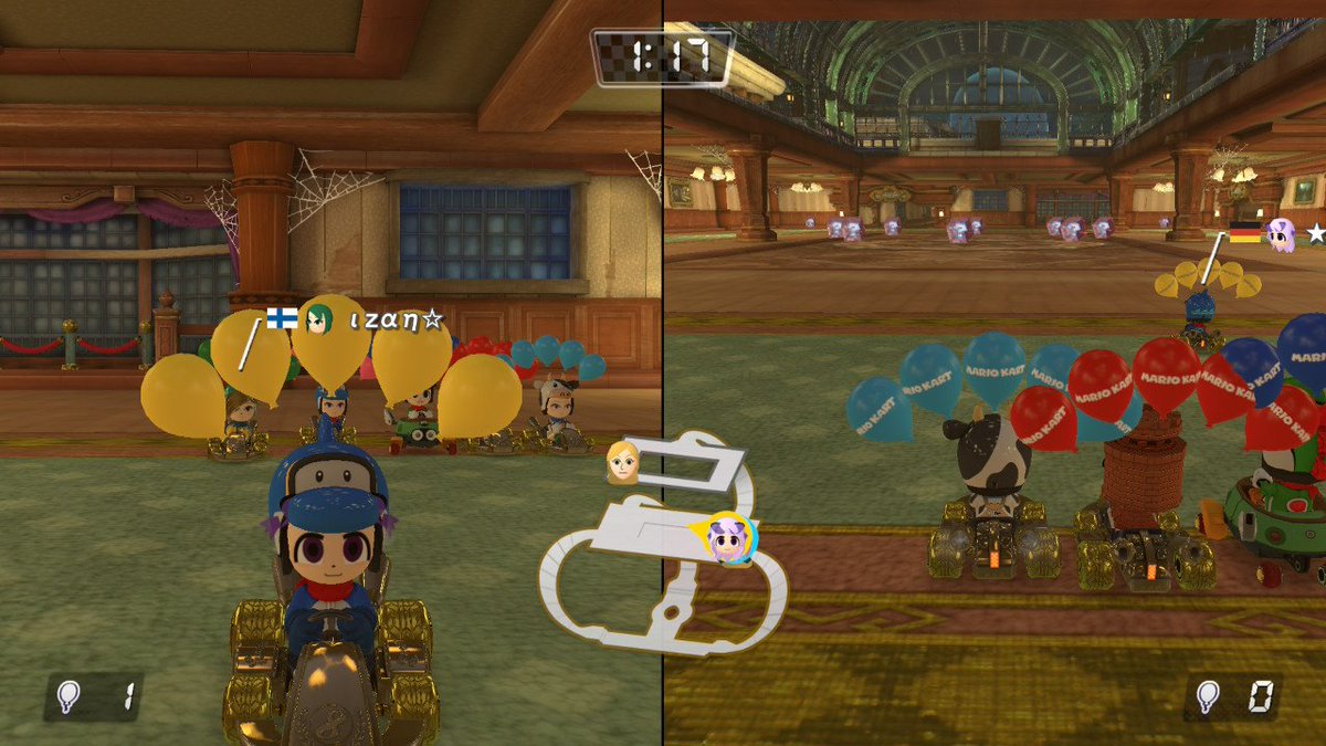 Some afking battles with <a href="/Goma_Cat_1225/">Gσmα💜𐔌՞･·･՞𐦯ღ</a> &amp; <a href="/IzanQiu/">𝕀𝕫𝕒𝕟 ☆⚝</a> 😊💙 I was very happy when Goma joined us after a long time 😌💜 Thank you both 😆👍 It was a lot of fun 🥳 GGs 🥰 #MK8D #NintendoSwitch