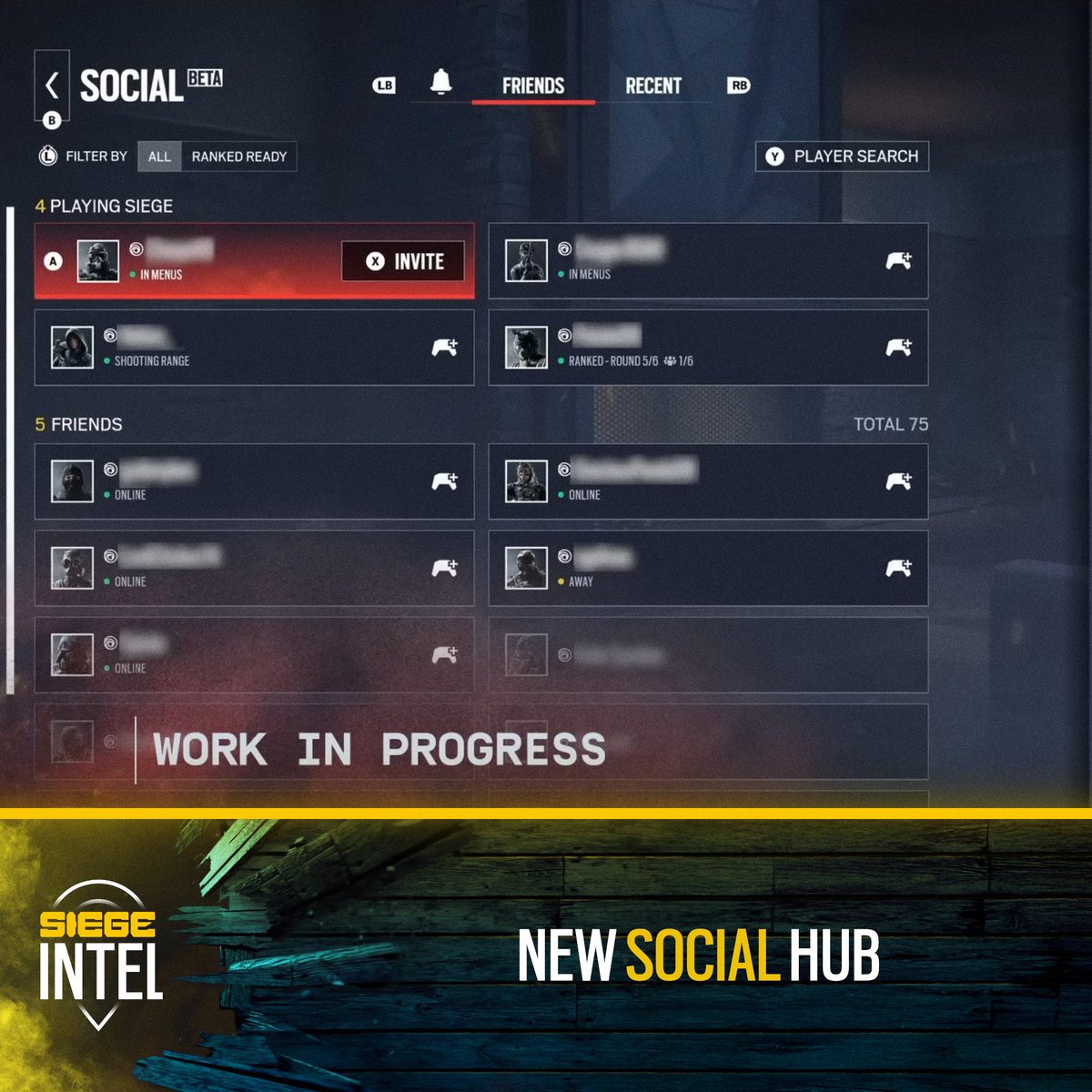 Rainbow Six Siege Intel tweet media