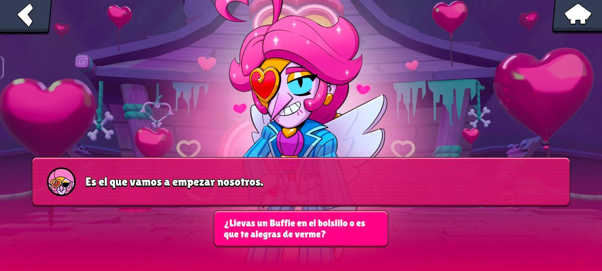 (Captura que se me olvidó subir)

Parece que Angelo está feliz de verme 😳

#Brawlentines #BrawlStars