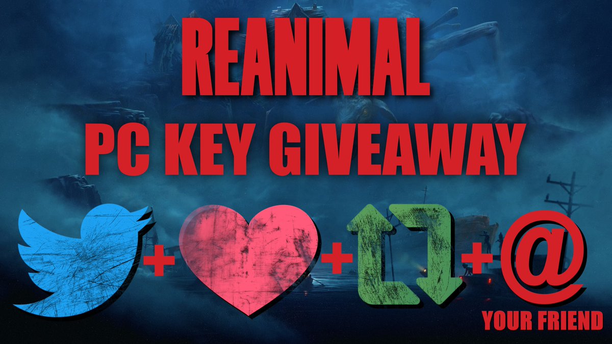 ⭐️GIVEAWAY⭐️

I'm giving away my #REANIMAL PC/Steam key to one of you !(regular edition)

To enter, you have to :

Follow🐖
Like❤️
Retweet🔁
Tag the Co-op frend you'll play with if you get the key :)

Starting from today until February 26

Good luck !

Winner will receive a DM :)