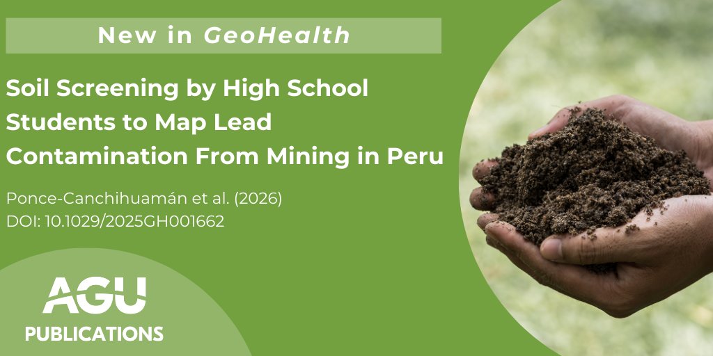 AGU_GeoHealth tweet media