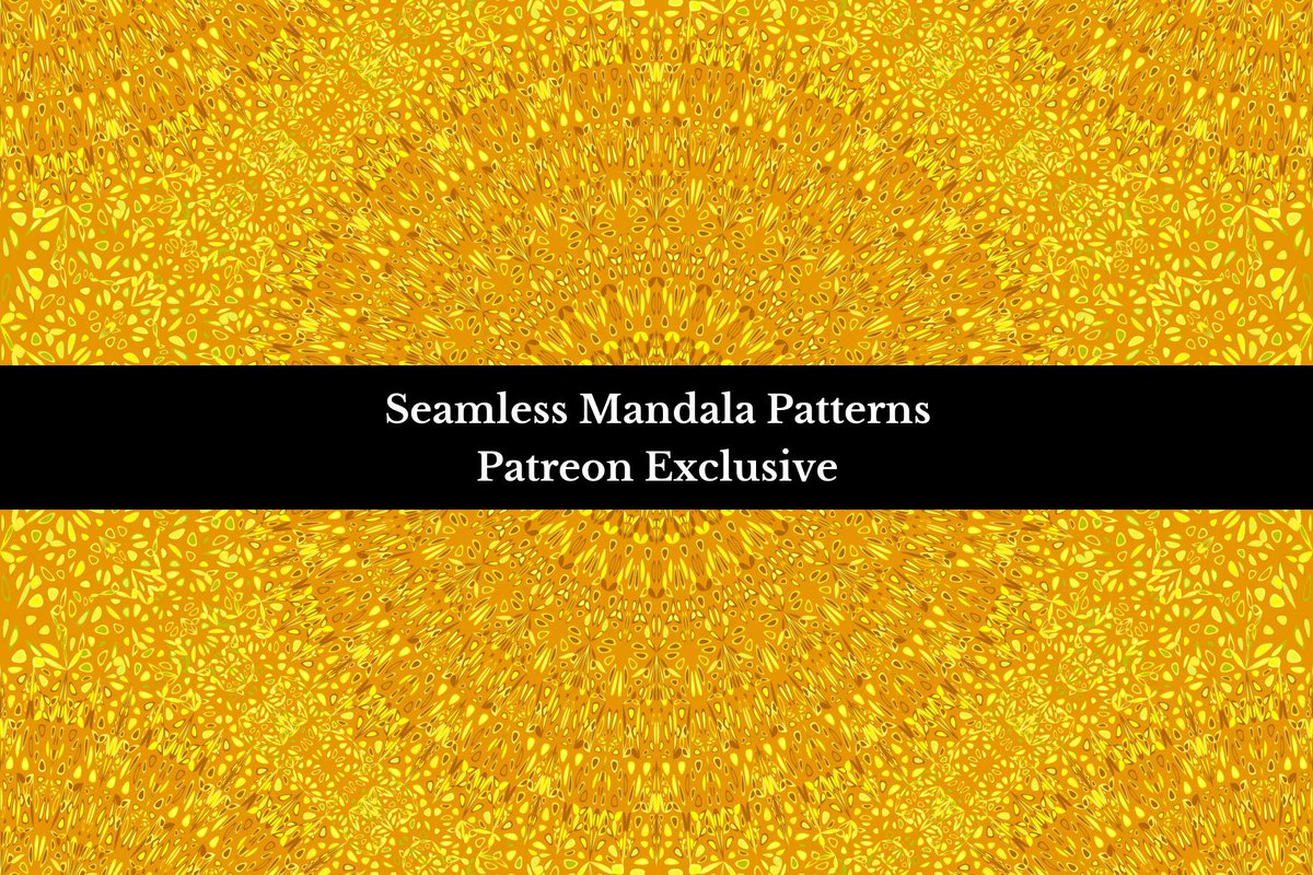 DavidZydd's tweet image. Seamless Mandala Patterns - available on Patreon: patreon.com/cw/MandalaMagi… #mandaladesign #patternmaker