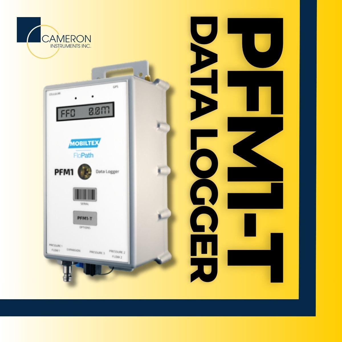 PFM1-T Data Logger

The PFM1-T is a dual-function pressure data logger that captures both averaged pressure trends and high-speed surge events, like water hammers, in separate files. 

Learn more: cameroninstruments.com/product/pfm1-t…

#FloPath #WaterPressure #PFM1T #DataLogger