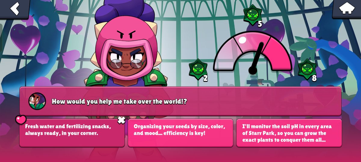 bloxy_player_l's tweet photo. TIme to take over the world with plants and some love😉💐#Brawlstars #Brawlentines https://t.co/8eAFmtaM8m