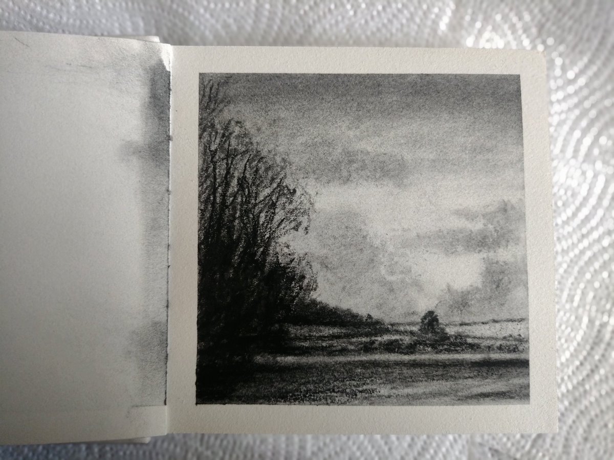 Sketchbook studies
2 x charcoal sketches followed by 2 x oil pastels of the same compositions

#art #sketchbook #drawing #charcoal #oilpastels