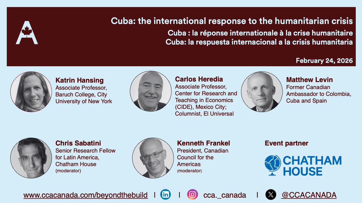 Canadian Council for the Americas tweet media