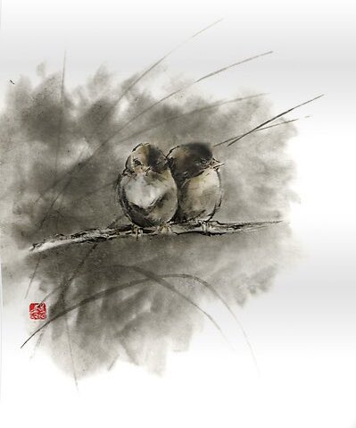 🌿Les oiseaux vagabonds 
      Traversent une terre 
      De fumées  noires 

Shono  Takeshi