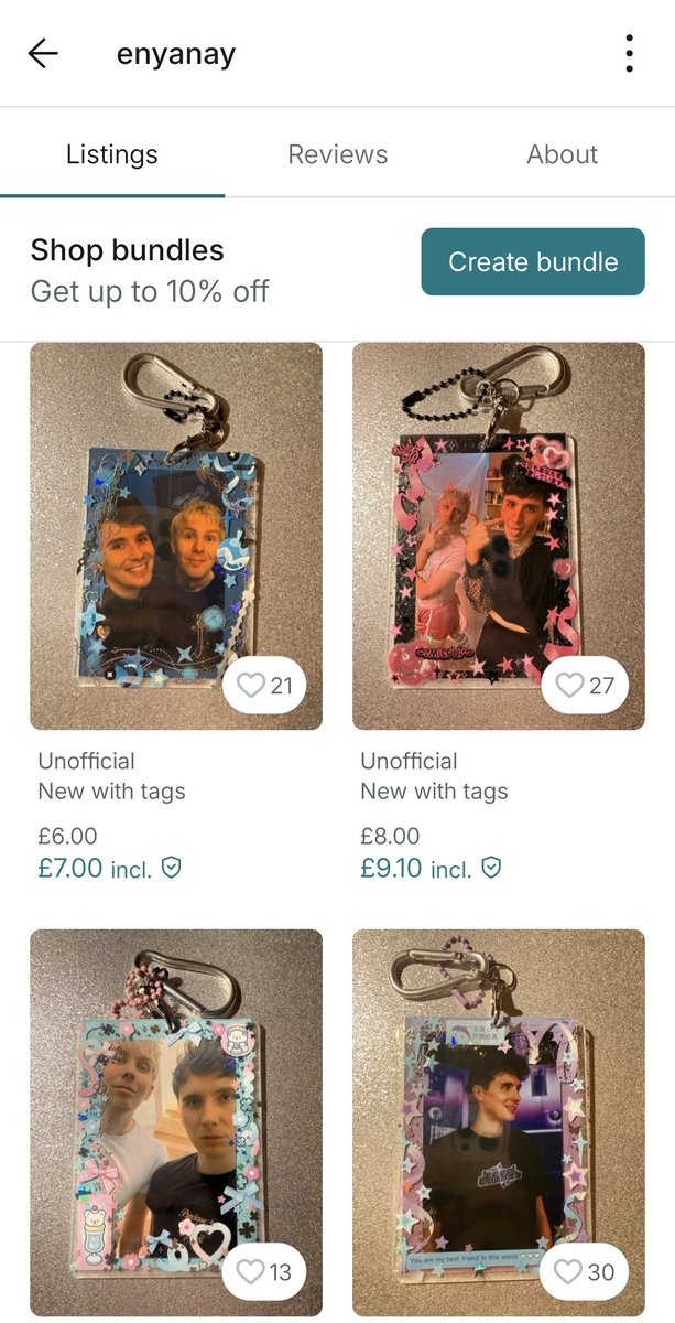 u wanna support my bestie's dnp photocard business so baddddd 🤲🤲🤲
vinted.co.uk/member/1201422…