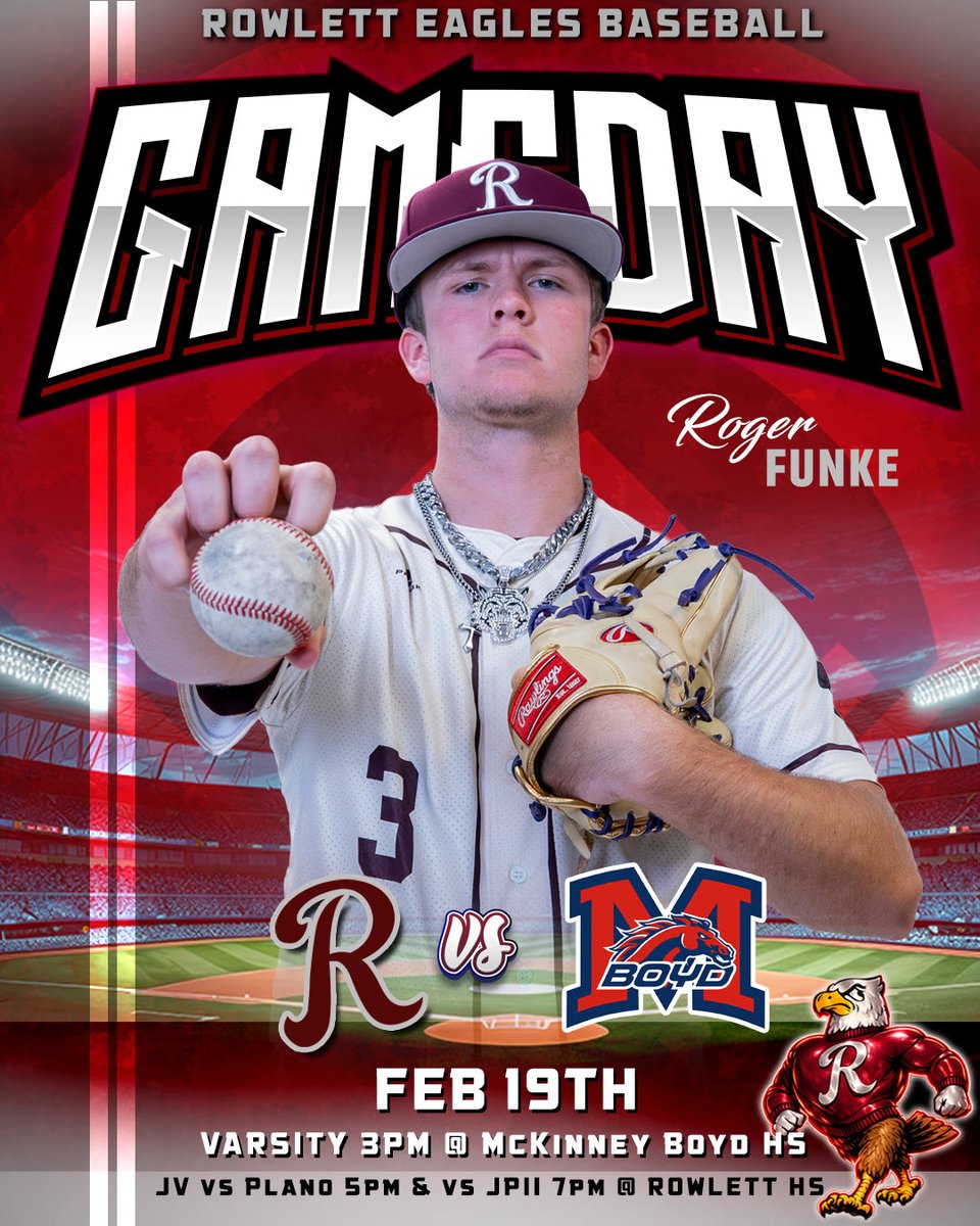 Rowlett HS Eagle Baseball #RFTB tweet media