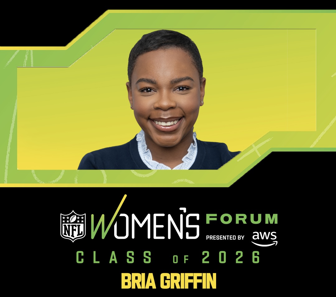 TheSportyBee's tweet photo. Ten years of breaking barriers, opening doors, &amp; moving the game forward. Honored to be part of the 2026 NFL Women's Forum presented by AWS at NFL Combine in Indianapolis as I pursue my passion for football operations. The journey continues🏈
@NFL #NFLWomensForum #ForwardProgress https://t.co/9oOfxmBVxu