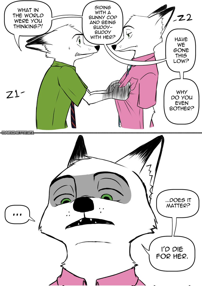 MarionetteJ2X's tweet photo. "Never Let Them Meet"

#Zootopia #Zootopia2 #NickWilde #zootopiafanart #Wildehopps #MyArt https://t.co/AMCkJUMmNj