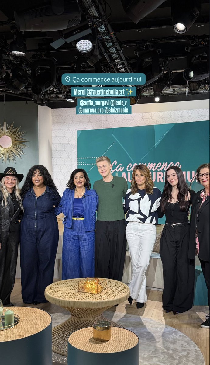 StarAcGang's tweet image. Charles, Lénie et Sofia dans @CaCommenceAuj 📺 
#Charles #Lenie #Sofia #StarAcademy #CCA