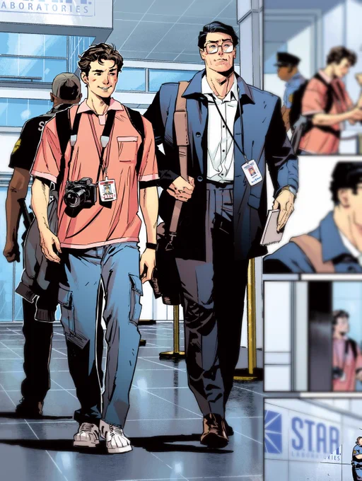 My first Peter Parker drawn in a comic ever, and to have it alongside my great friend Clark Kent... well, you can imagine how much I'm enjoying all this! :) Are you going to miss it? Pre-order before March 2nd. SUPERMAN/SPIDER-MAN !!