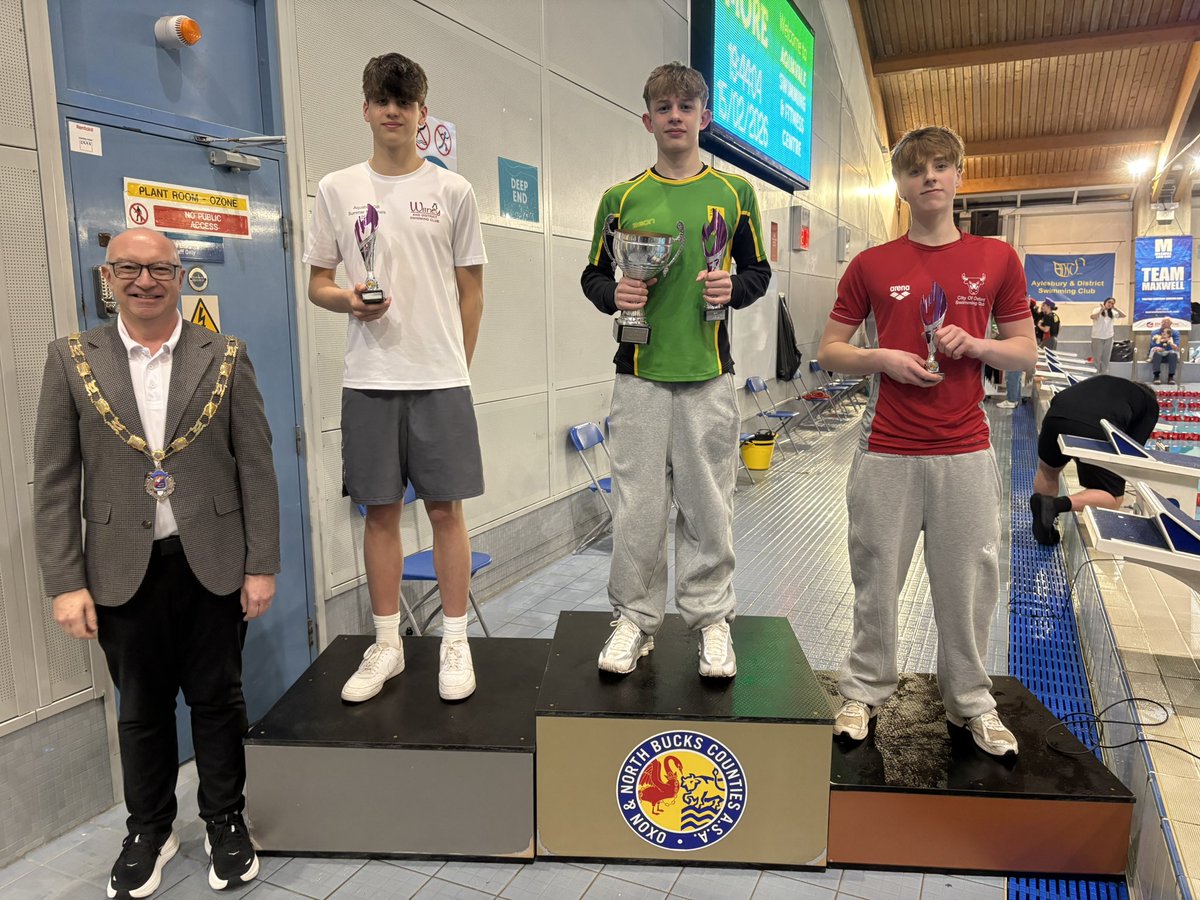 ONB_ASA's tweet photo. Gala 16 - Boys 50m BK

Junior championships

1st 🥇 Max Brynolf 27.50 @AVSCswimming 
2nd 🥈 Mason Amiri 27.79 @witneyswimclub 
3rd 🥉 Elijah Smith 27.90 @COSCSWIM https://t.co/AlBitwQBnb