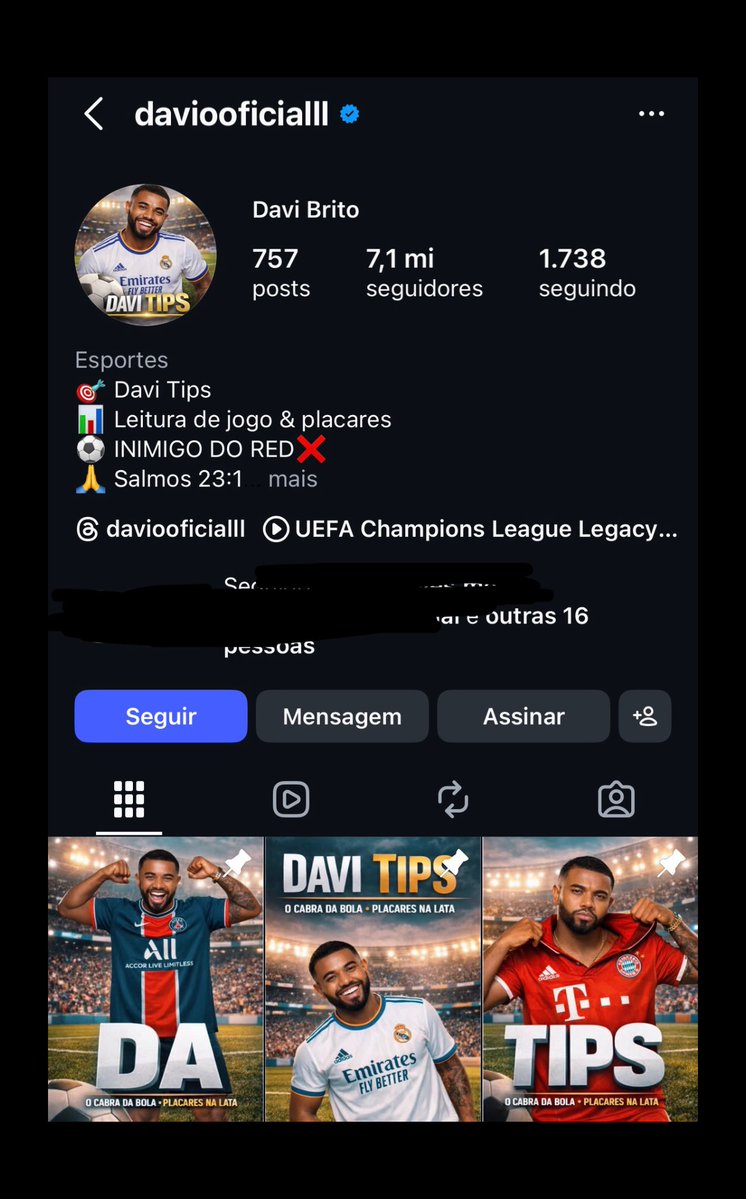 realmilgrauu's tweet image. O Davi Brito largou tudo e virou tipster do nada?