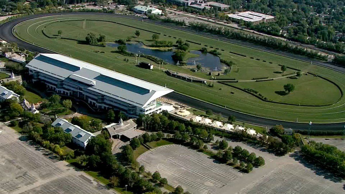 Now that the bears own all of that empty land in Arlington Heights they should totally build a horse track there
I used AI to create what it could look like: