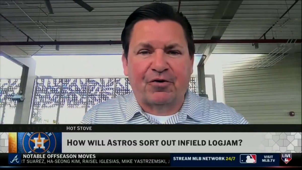 .@brianmctaggart says the chances of an Isaac Paredes trade before the season are “diminishing.”
#MLBNHotStove