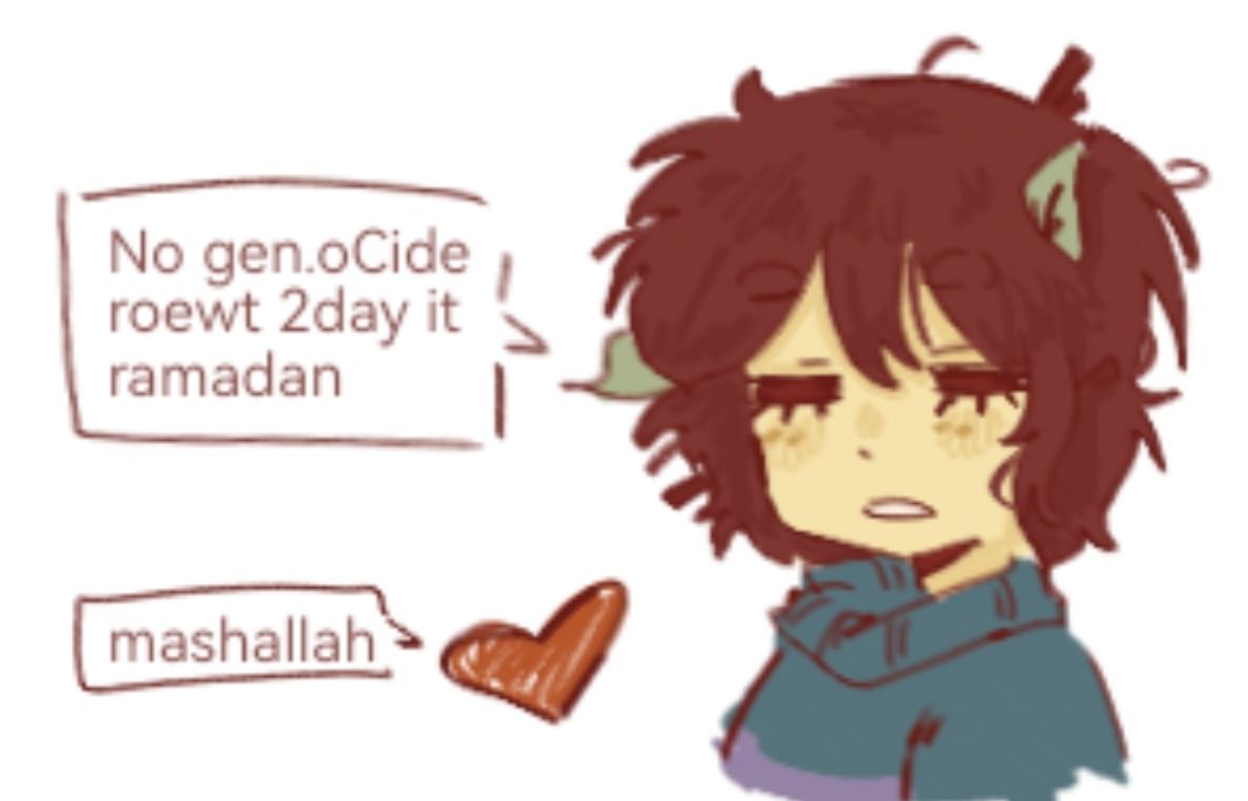 i forgot to post this. first drawing of ramadan