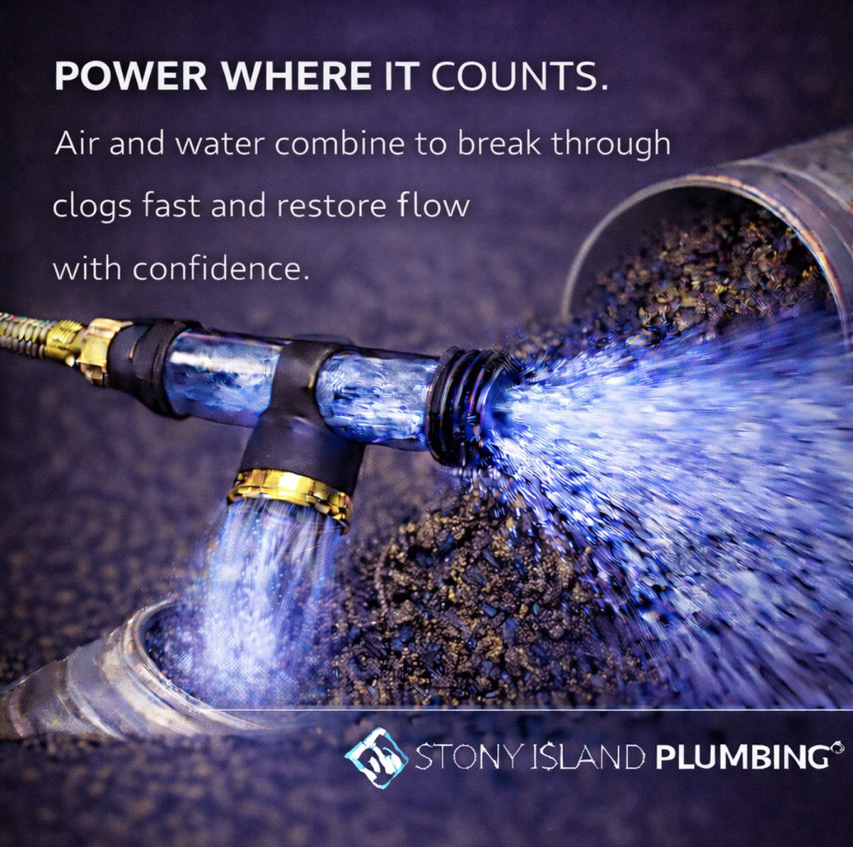 When precision meets pressure, clogs clear fast. Air and water power you can trust every time.

#StonyIslandPlumbing #PrecisionAndPressure #AirAndWater #DrainPower #ClogRemoval #PlumbingTools #RestoreFlowFast #BuiltForResults