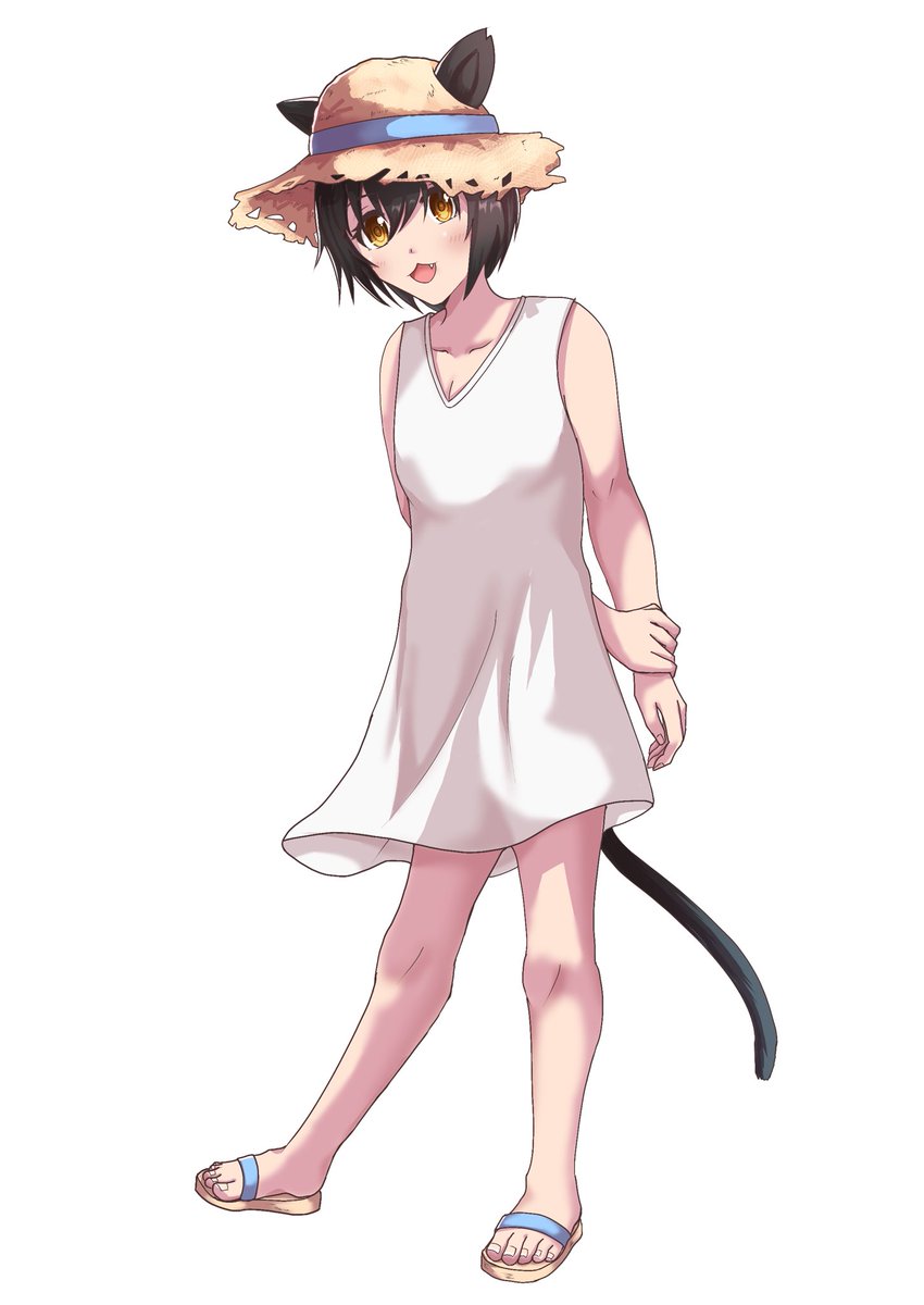 Maaaaaaaru_'s tweet image. 一昨年に描いた一次創作キャラならこの娘