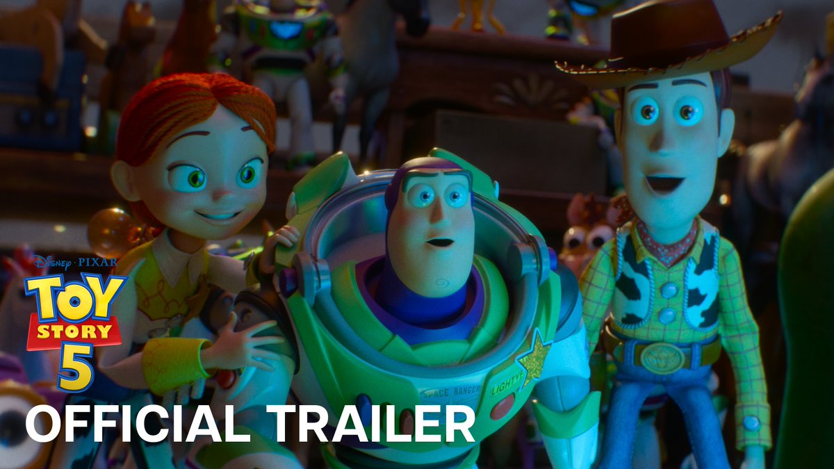 The first trailer for ‘TOY STORY 5’ has been released.

In theaters on June 19. https://t.co/4BO0...