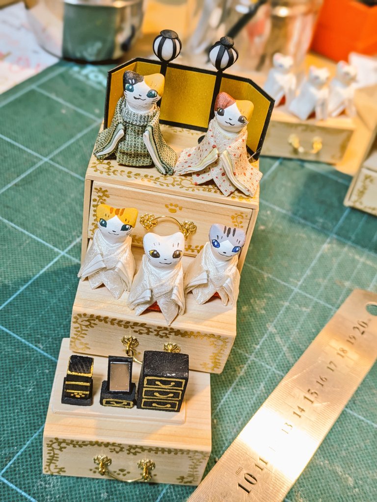 できたー！ 何とか間に合わせました！😭 なのでどなたかお迎えに来て