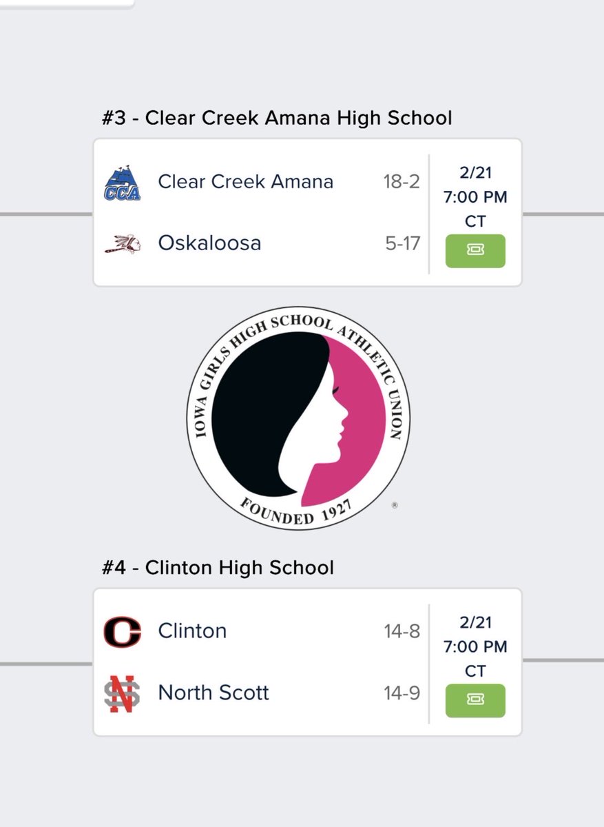 Next up Oskaloosa (at CCA) 
Saturday at 7 PM
Get your tickets on Bound gobound.com/ia/ighsau/girl…