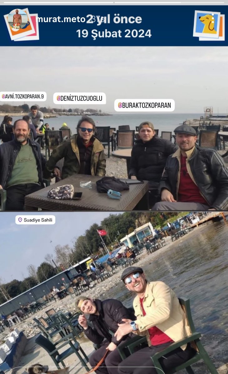 2024 memory shared by Murat Meto today of Burak, his dad and a friend 🥰

#BurakTozkoparan 😍