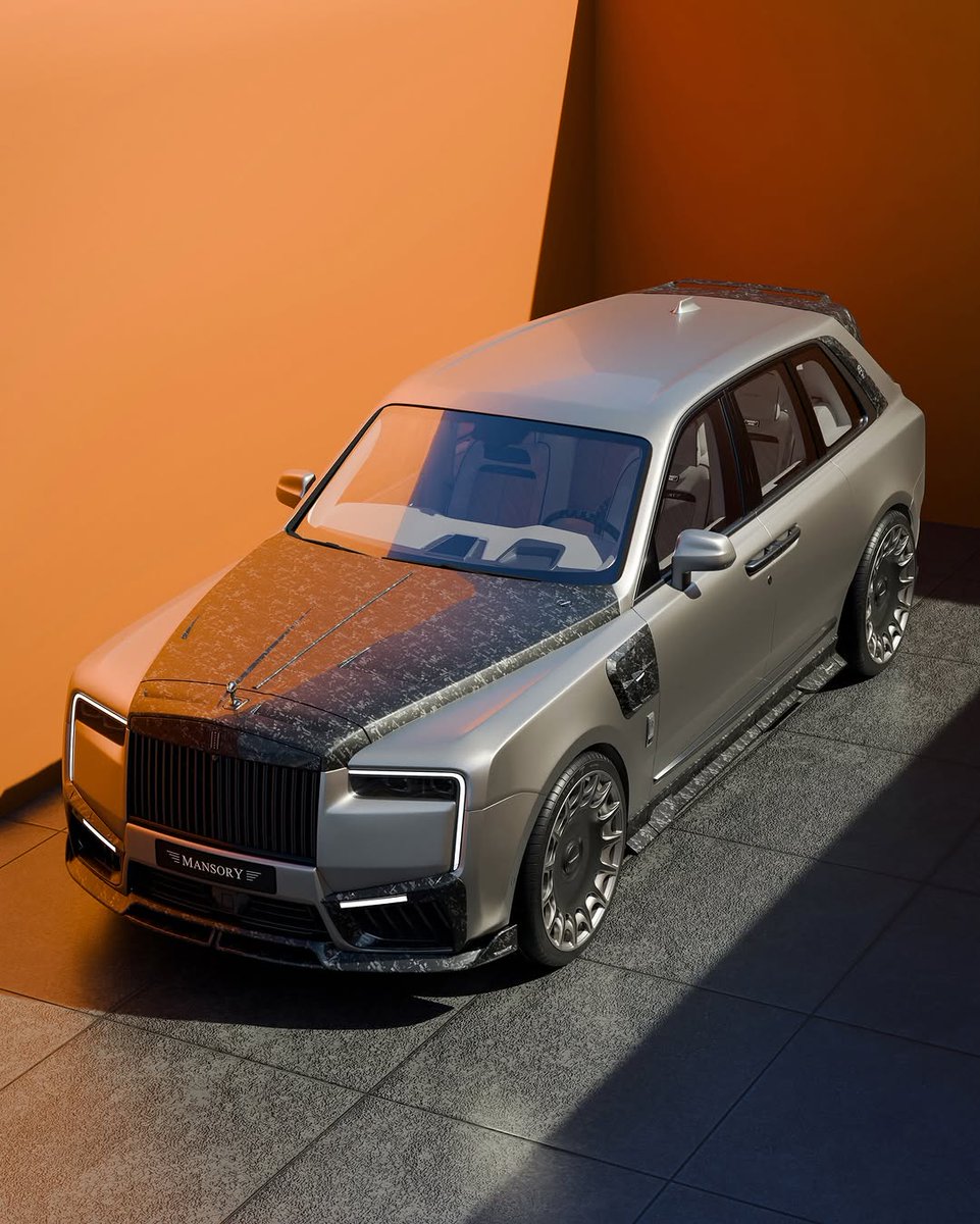TheAutoHub's tweet photo. The MANSORY softkit for Rolls-Royce Cullinan II https://t.co/vPK9aZ2Nzu