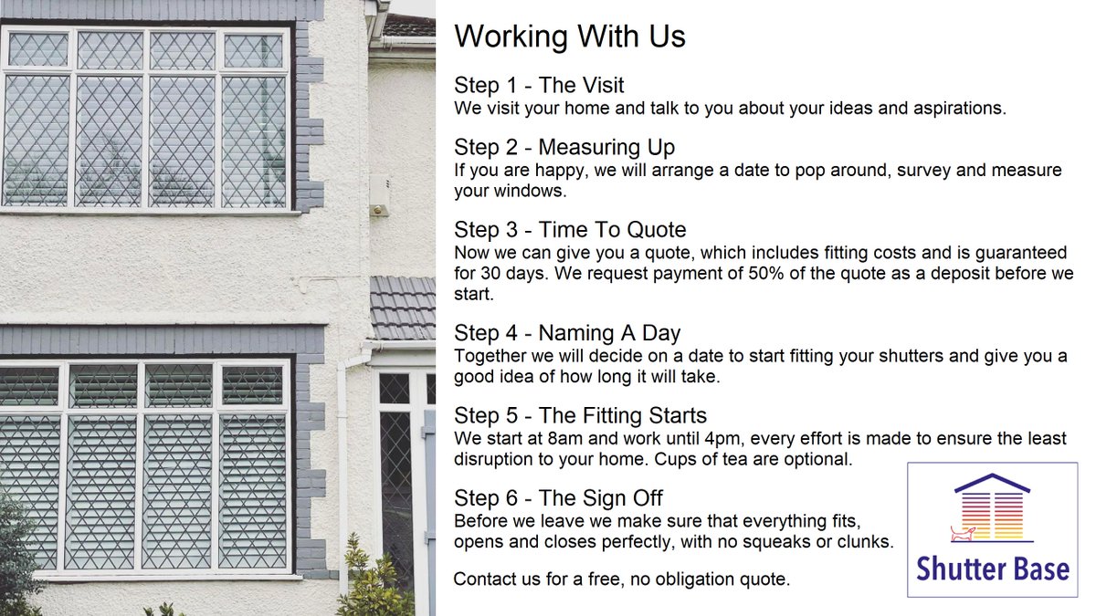Shutter_Base's tweet photo. Working with us ...

https://t.co/ZASdmKU49k

#Handmade #Local #Bespoke #Bromley #Beckenham #WestWickham #Croydon #VenetianBlinds #WoodenShutters #ShuttersBromley #BlindsBromley #Bromley #BlindsKent #Kent #BlindsBeckenham #WestWickham #Croydon #BlindsKeston https://t.co/1zY10jONjc