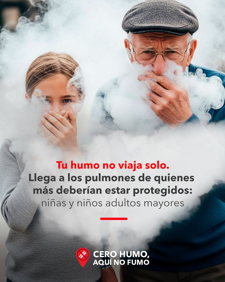 🌱 Cuidar a otros también es responsabilidad tuya.

💬 ¿Tú también defiendes los espacios libres de humo? Escríbelo en los comentarios.

📞 ¿Necesitas ayuda para dejarlo? Llama a la Línea de la Vida: 800 911 2000

#VidaSinHumo #AquíNoFumo #Líneadelavida #MéxicoSinHumo