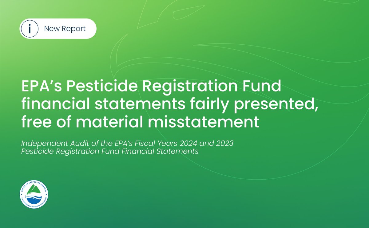 U.S. EPA OIG tweet media