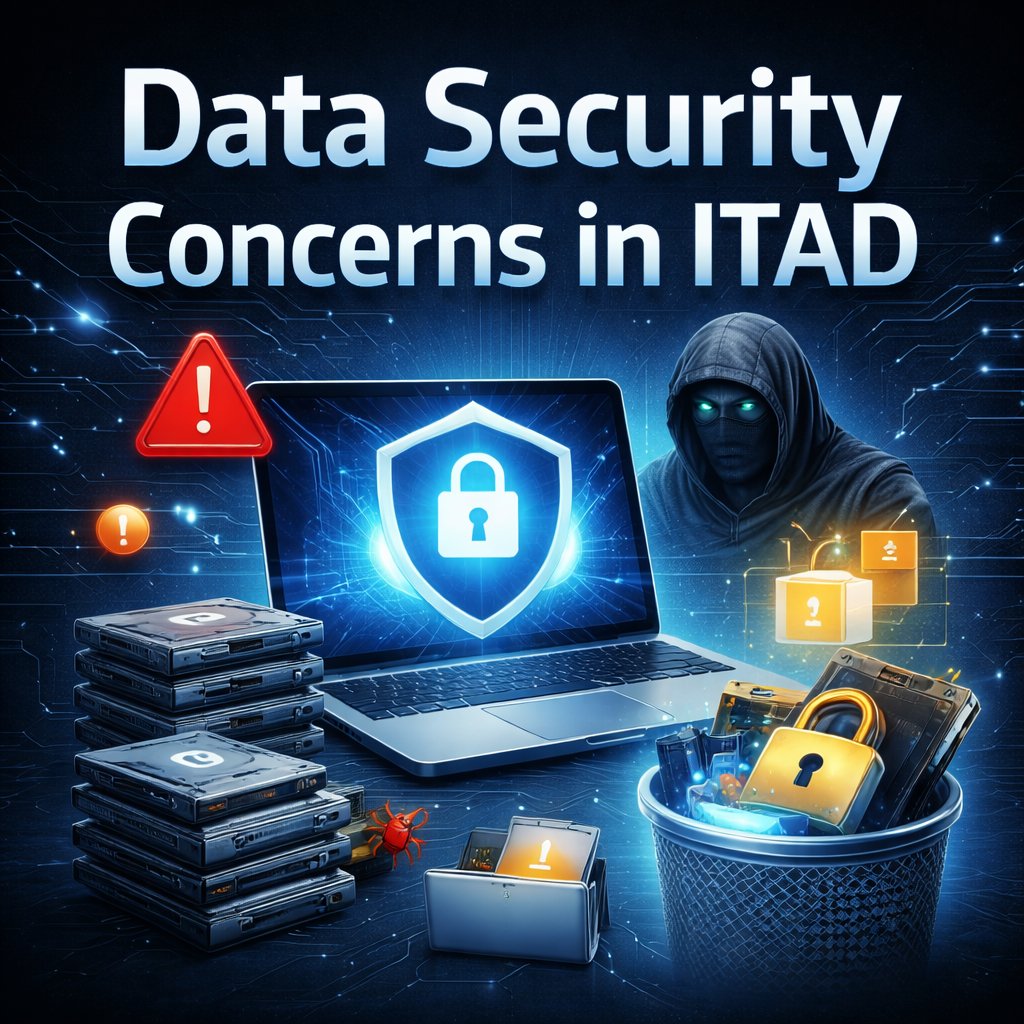 WeBuyUsedIT's tweet photo. Your retired IT equipment could still contain sensitive data.

Improper ITAD = real data security risks.
Our new blog breaks down how to protect your organization.

🔗 https://t.co/Bpww0UUcHI

#ITAD #DataSecurity #CyberSecurity #DataCenter https://t.co/SRdeBPTanu
