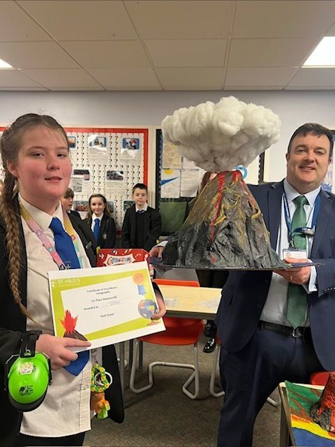 StHildsSchool's tweet photo. 🌋 Year 7 Volcano Project 🌋

We’ve been blown away by the creativity and effort our Year 7 students put into their geography project homework this half-term! Using recycled materials, they designed and built some truly impressive volcano models — real geological masterpieces👏🌍 https://t.co/3meYNQMQ6G