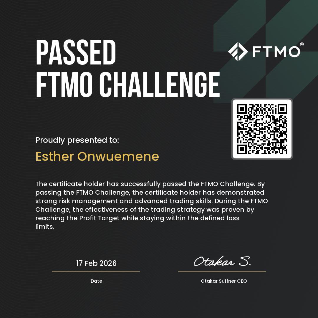 Just added FTMO $400,000 to my funded bag.✅

Nobody lock-in reach me this period. 😚