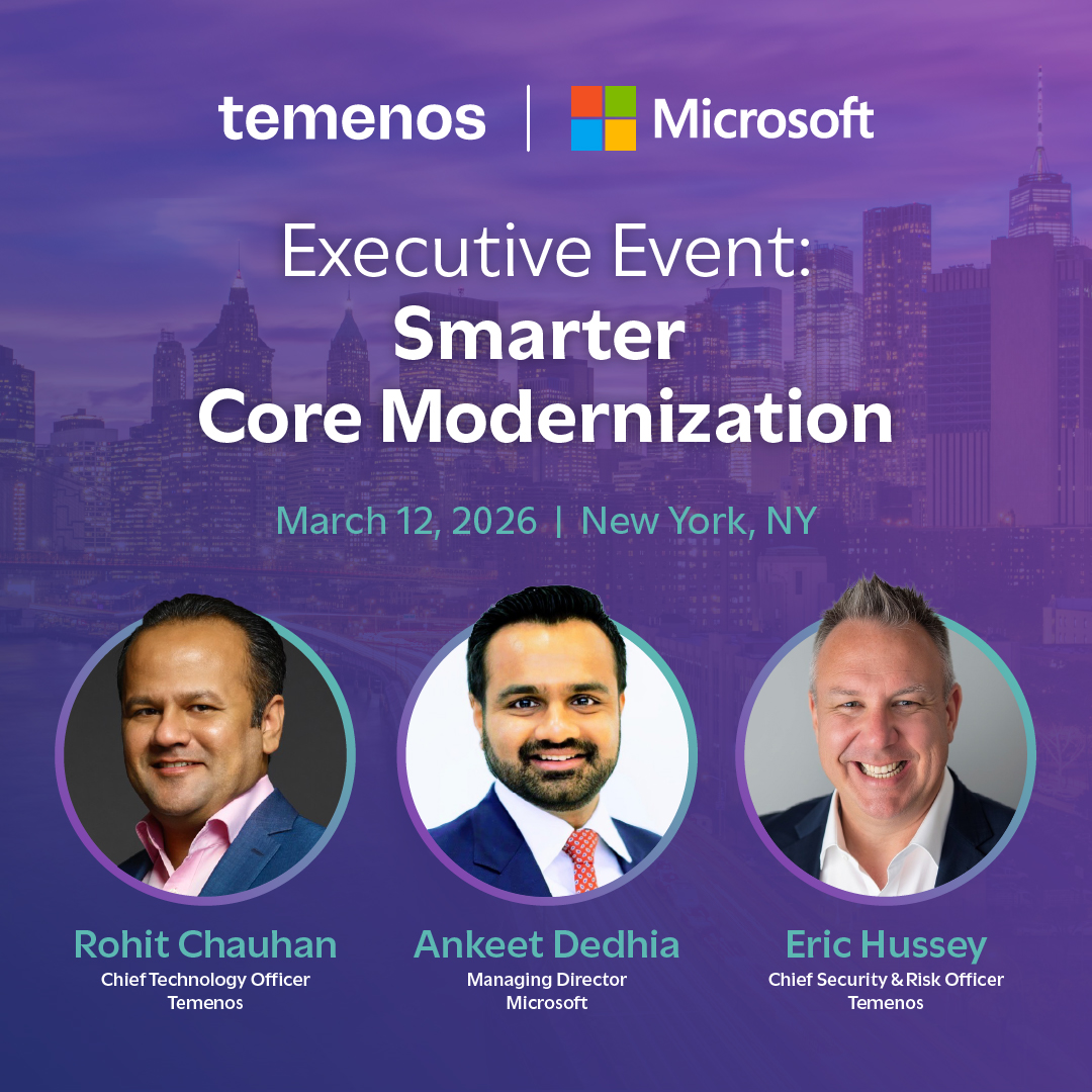 BillAndreozzi's tweet photo. Join #Temenos and #Microsoft for an exclusive exec event #NYC on March 12 to explore #CoreModernization for banks with less risk, simplified ops with reduced long-term cost, strong security #compliance. 🔗 Register  https://t.co/Dwl8RuJacW  #FinancialServices #MSPartners https://t.co/SvRo2NqhsB