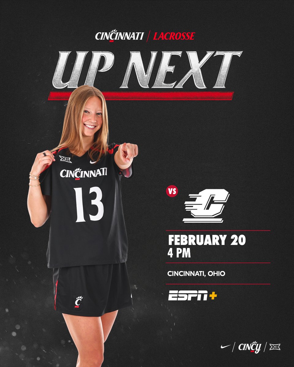 𝑼𝑷 𝑵𝑬𝑿𝑻: Back in Nippert on Friday 🤩 

#Bearcats
