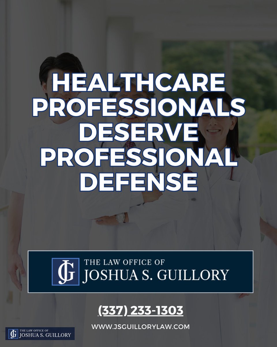 JGuilloryLaw's tweet image. Facing healthcare fraud charges? Your license and career are at risk. We specialize in medical billing and compliance defense: jsguillorylaw.com/lafayette/heal…  
#HealthcareFraud #MedicalDefense #LafayetteAttorney #LicenseProtection