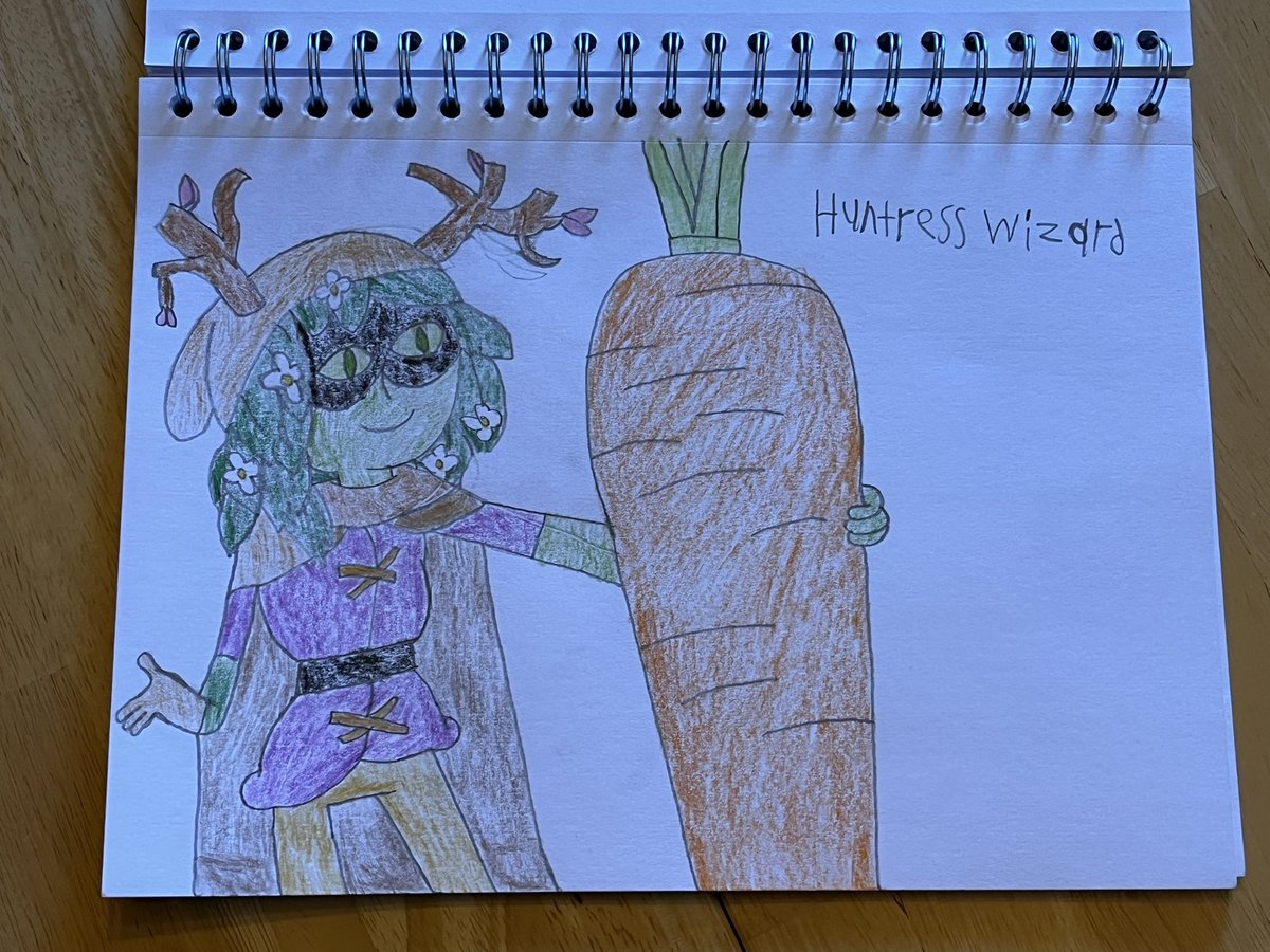 NSpoofs's tweet photo. My latest drawing is here. I’ve recently taken an interest in this character so I decided to do a drawing of her. Hope you like it. #huntresswizard #fionnaandcake https://t.co/OZqthFMnRH