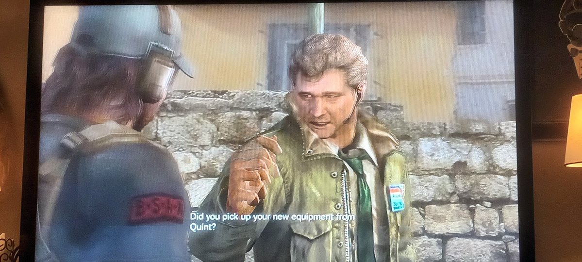 Not sure about disscount Barry yet, but Bill Murray here seems okay.
#ResidentEvilRevelations
