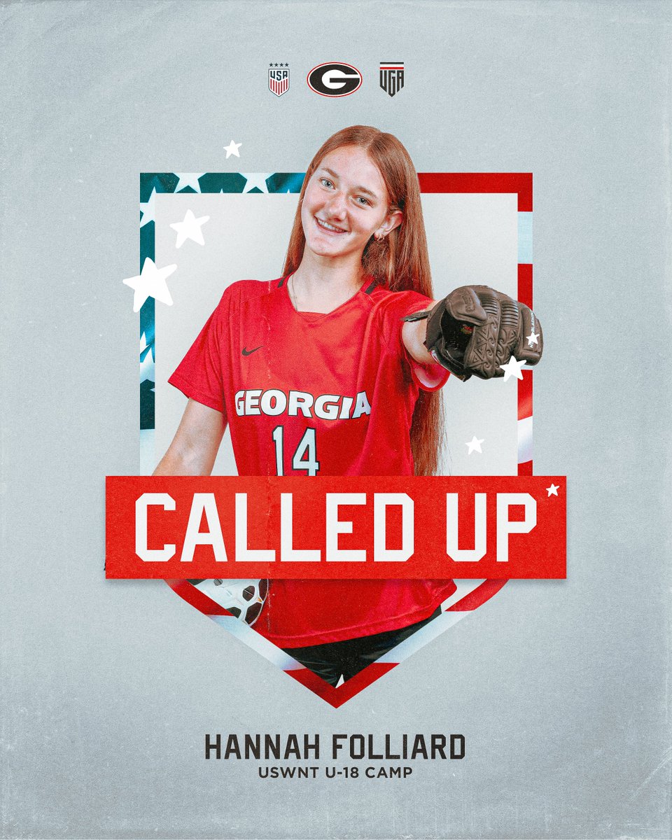 🐶 #DGD in Goal for the USA 🇺🇸 🙌

<a href="/hannah_folliard/">Hannah Folliard 🇺🇸🧤🐾</a> is headed to the <a href="/USWNT/">U.S. Women's National Soccer Team</a> U-18 Training Camp!

#GoDawgs 🐾
