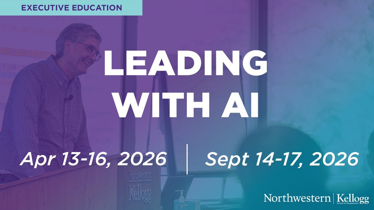 Kellogg Executive Education tweet media