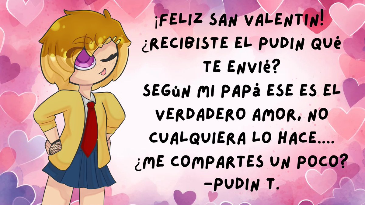 FHS_NextStars's tweet photo. ¡Feliz San valentin! 
Next stars tenemos tanto amor que no hay porque celebrarlo un día específico únicamente (definitivamente no es que acabamos tarde el trabajo)
Aqui nuestros personajes seleccionados tienen mensajes para ustedes
-j✮
#fhs #fnafhs #fhsau #foxica #fhsns 
(1/2) https://t.co/LM9ijpYfmp