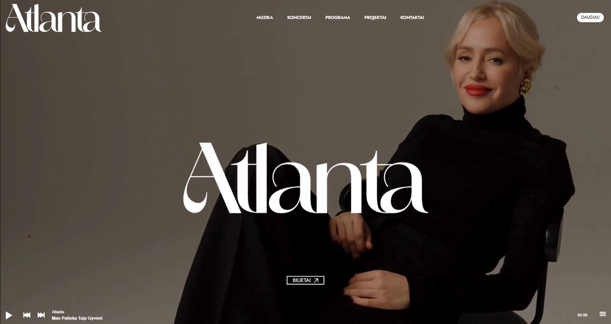 wolf_themes's tweet image. atlanta.lt is a great showcase of how cinematic layouts and clean typography can create a strong, immersive presence without overcomplicating things.

Built with Aurenza. wlfthm.es/aurenza 

#WebsiteShowcase #WordPress #CreativeStudio #WebDesign #Aurenza
