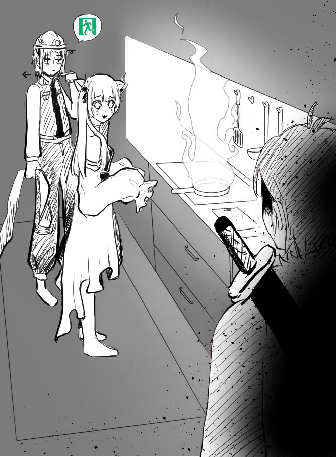 arcodare's tweet photo. #神殿日常
「我不到啊我的吐司突然就自己燒起來了」 https://t.co/gbourBwjQx
