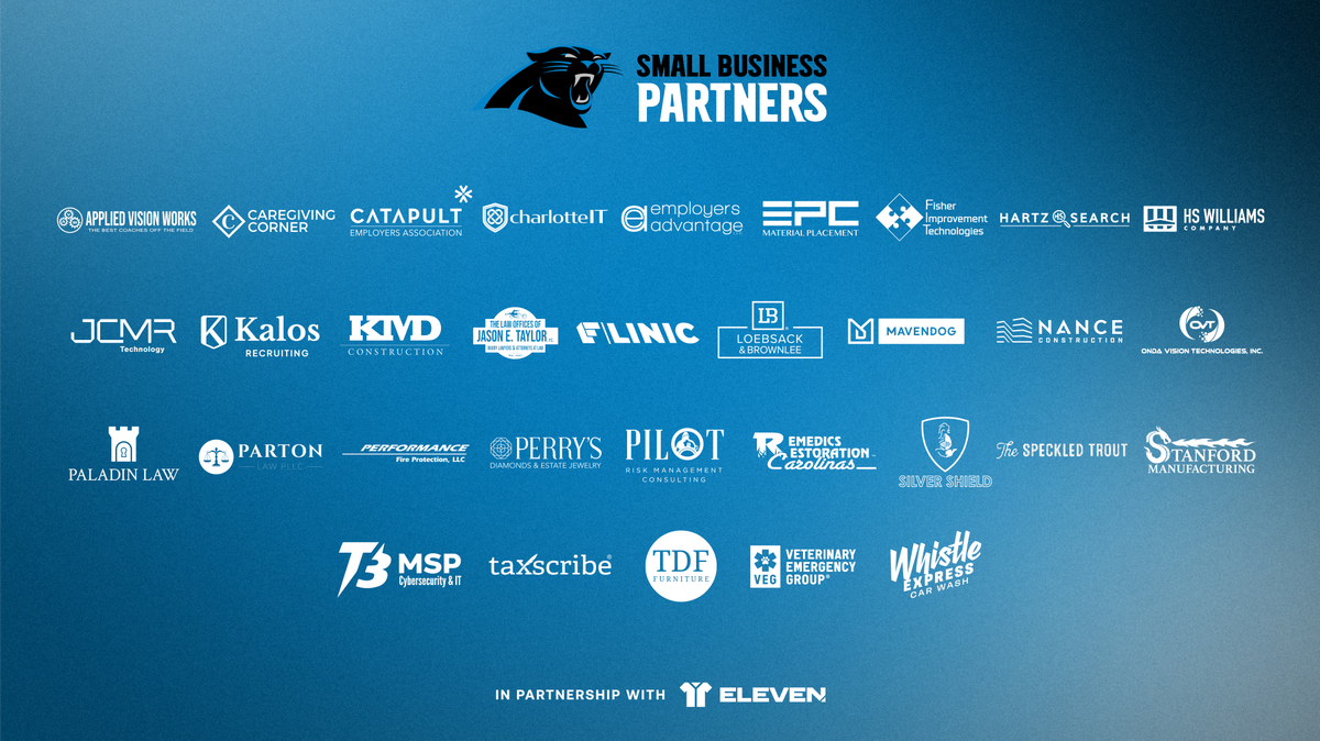 Carolina Panthers Small Business Partnership tweet media