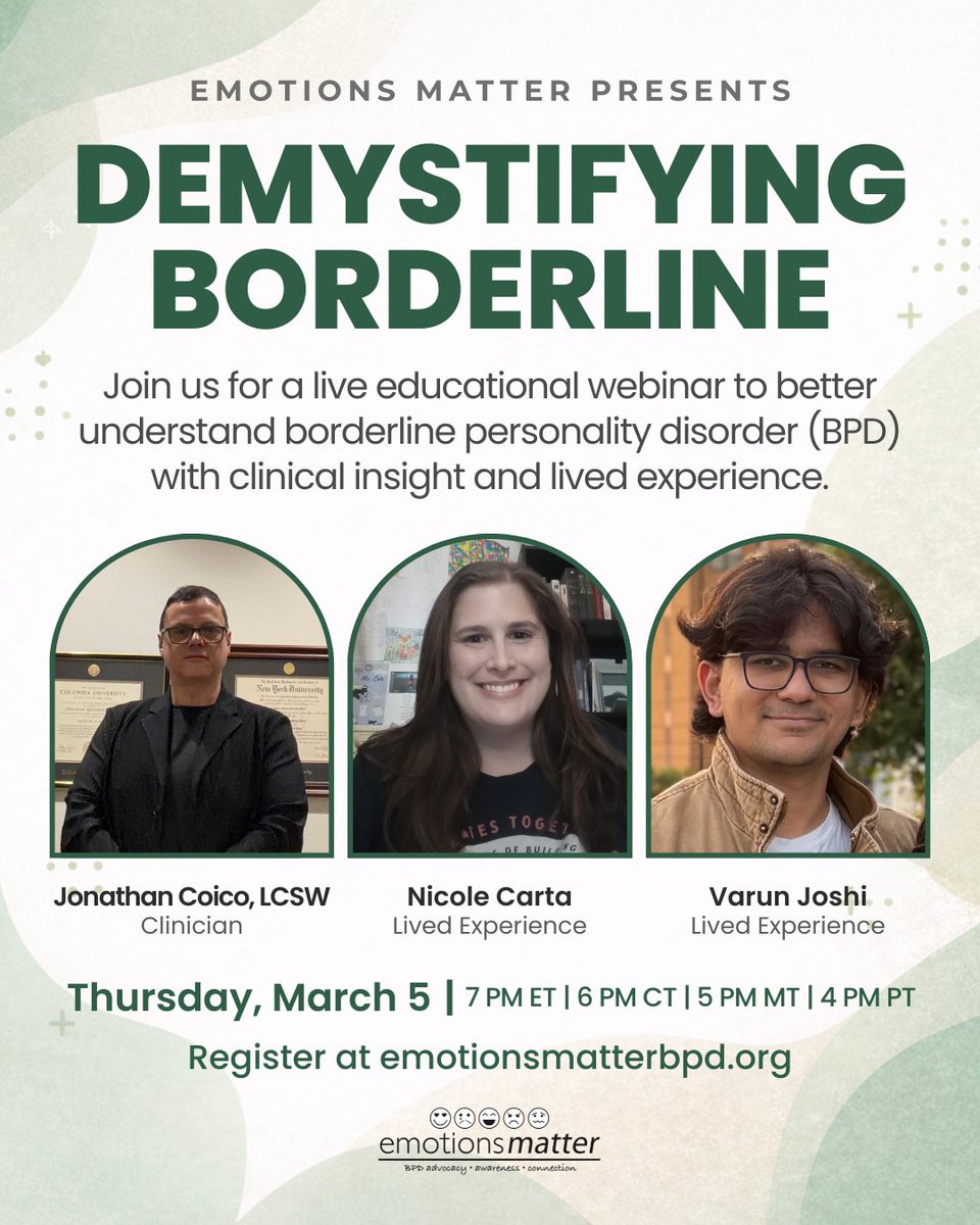 Emotions Matter BPD tweet media